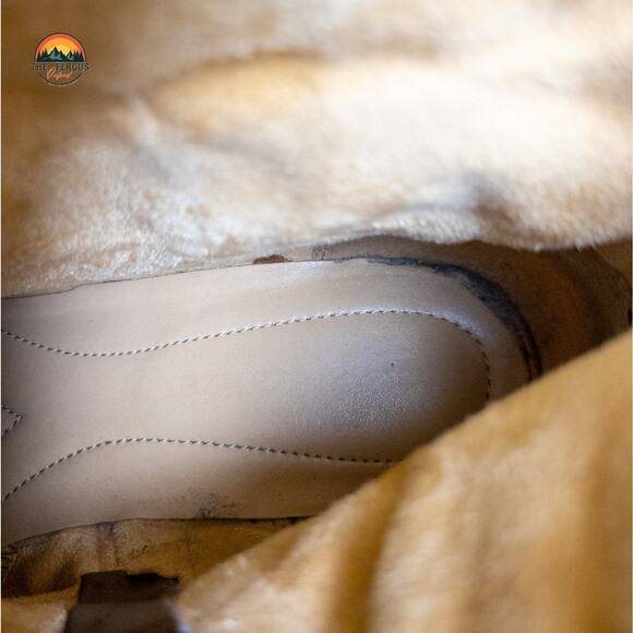 Naturalizer N5 Comfort Balada Womens Boots Brown Leather Buckle Riding Women 8M - Picture 7 of 15